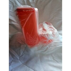 Tupperware Modular Mates Oval  Container Set of 2 Watermelon